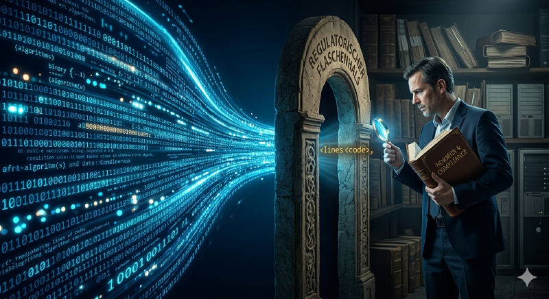 Featured image of post Der 1-Million-Zeilen-Irrtum: Warum Agentic Coding im regulierten Umfeld (noch) am Menschen scheitert